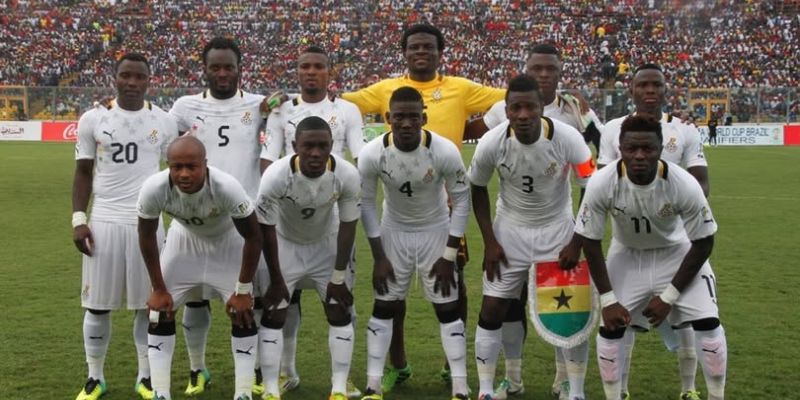 Ghana góp mặt lần đầu ở World Cup 2006