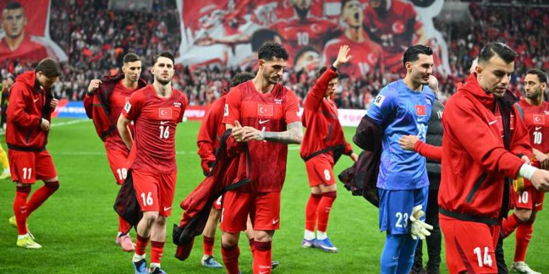 Teams photo of Turkey before match
