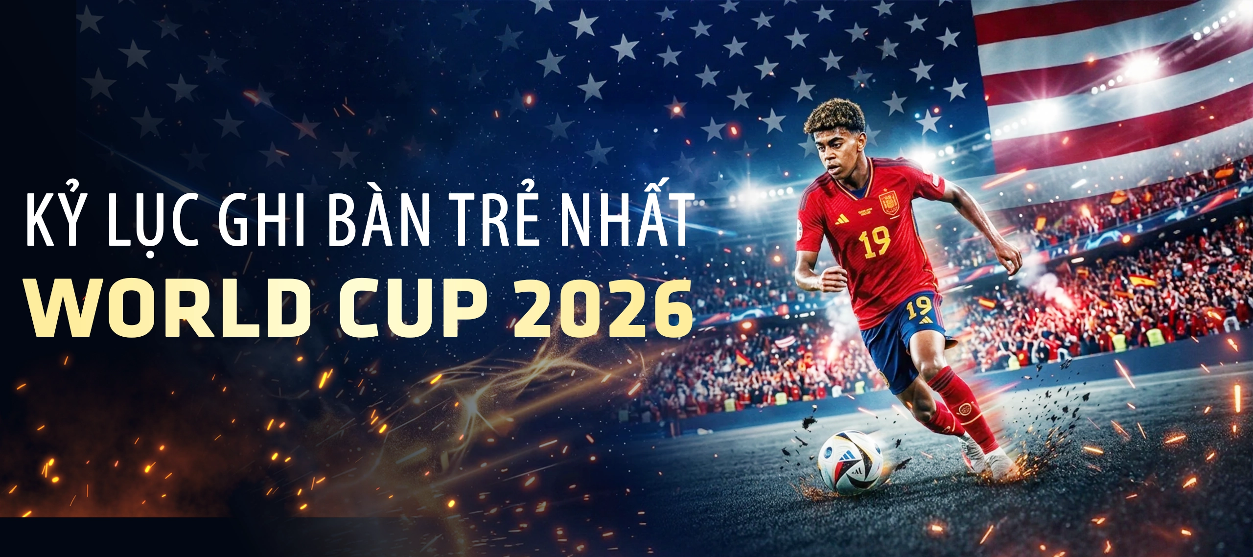 Lịch sử gọi tên: Kỷ lục cầu thủ trẻ nhất ghi bàn tại World Cup