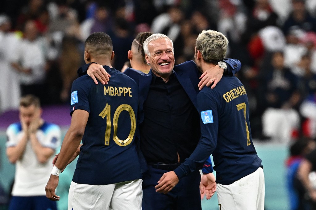 HLV Didier Deschamps hài lòng với màn trình diễn của các cầu thủ trẻ trong chuyến du đấu tại Mỹ