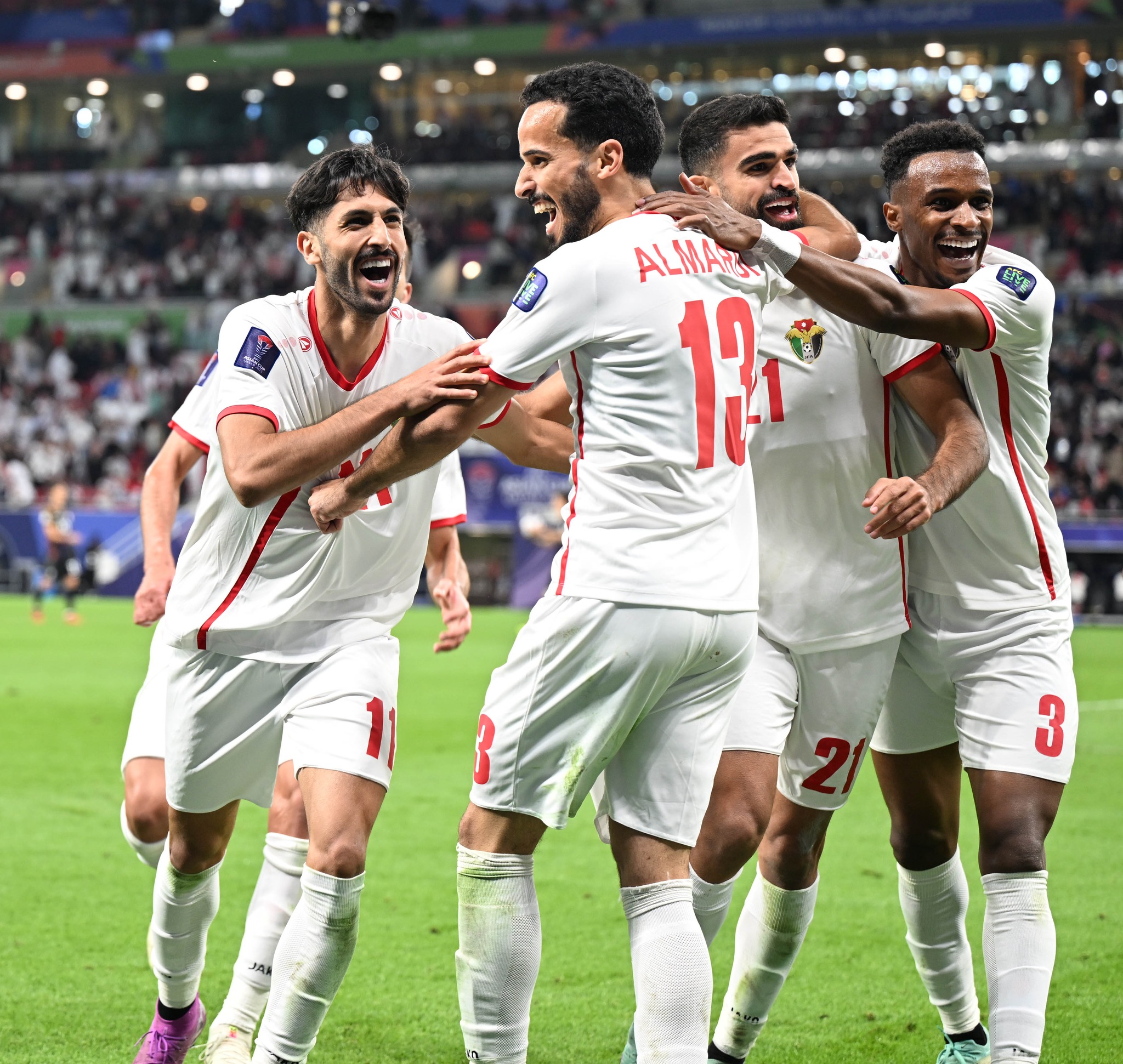 Niềm vui lan tỏa khắp Amman!