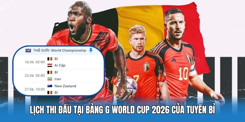 Bỉ Tại World Cup 2026: “Quỷ Đỏ” Sẵn Sàng Chinh Phục Bắc Mỹ