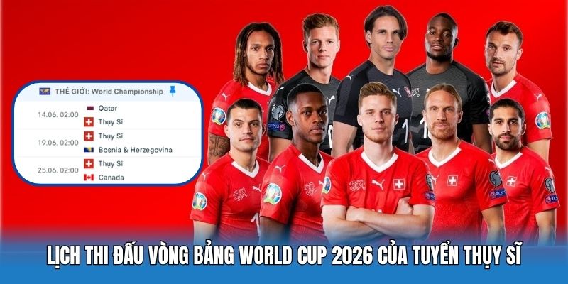 Thụy Sĩ Tại World Cup 2026: “Nati” Sẵn Sàng Tạo Nên Địa Chấn